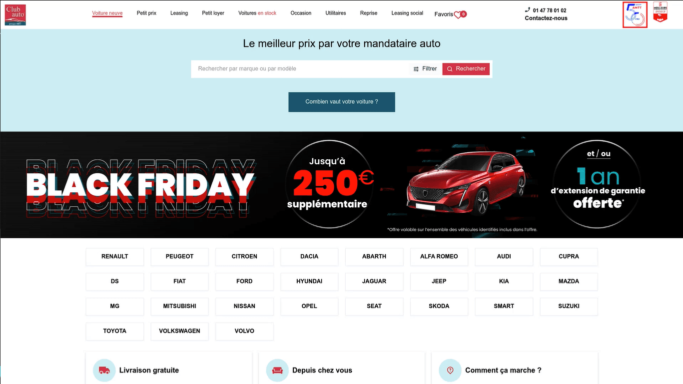 Club Auto Sales Platform